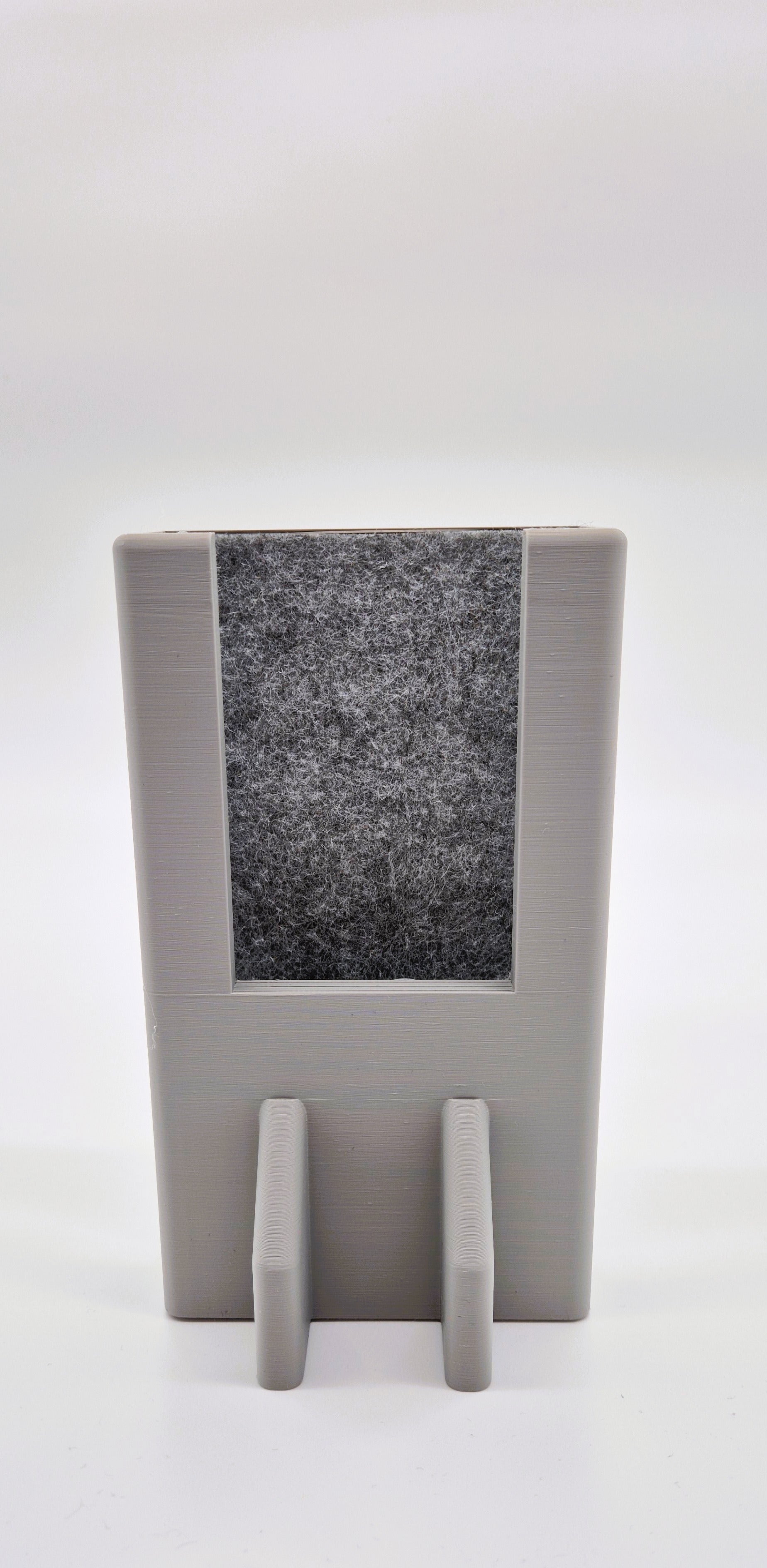 "Reclaim Life" Reclaimbox for one smartphone - grey with grey felt